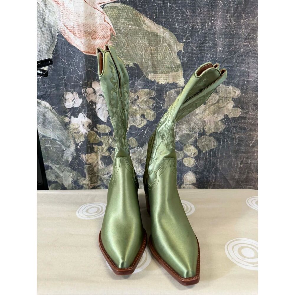 Free People x Jeffrey Campbell Dagget Western Boots Size 8 - Picture 2 of 6